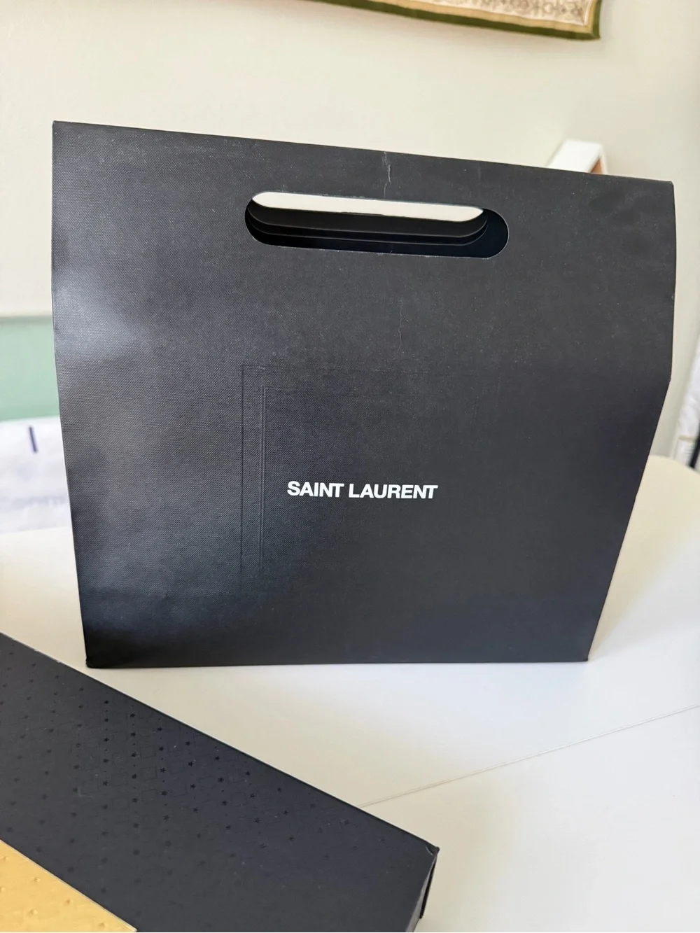 Saint Laurent Black gift bag